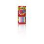 Lumières d'anniversaire LULUNA avec 24 bougies et 12 supports, blanc-rose-bleu-jaune, 6cm, Ø0,5cm