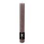 Bougie cylindrique AURORA, beige, 20cm, Ø3,5cm, 23h - Fabriquée en Allemagne