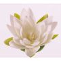 Nénuphar artificiel SCILLA, flottante, crème, 4cm, Ø16cm