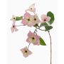Branche de cornus artificiel KOHANA, fleurs rose, 70cm