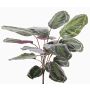 Calathea Médaillon artificiel BRIHANNA, sur piquet, vert, 75cm
