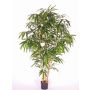 Arbre artificiel bambou NARUTO, vrais troncs, vert, 150cm