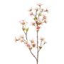 Fausse branche de pommier en fleurs SADAKA, blanc-rose, 85cm