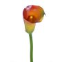 Faux Calla CHIDORA, orange-jaune, 55cm, 5x6cm