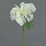 Hortensia synthétique CHIDORI, blanc-vert, 30cm, Ø13cm