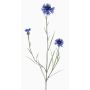 Bleuet artificiel KELSIE, bleu, 65cm, Ø2,5-6cm