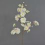 Branche de cerisier fleurie artificielle RUKIA, blanc, 90cm