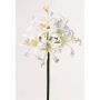 Fleur de nérine bowdenii artificielle MONJA, blanc, 70cm, Ø12cm
