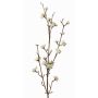 Branche de callicarpe artificielle LARINA, baies, crème, 70cm