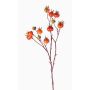 Branche de cynorhodon artificiel GERDA, avec fruits, orange, 65cm