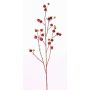 Branche de cynorhodon artificiel GERDA, avec fruits, rouge, 110cm
