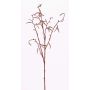 Branche de bouleau synthétique NANTE, avec fleurs, brun, 65cm, Ø0,5cm