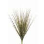 Carex artificiel AMILO, sur piquet, vert-brun, 65cm