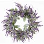 Couronne de lavande artificielle LODOS, violet, Ø30cm