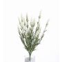 Fausse Lavande LEINA, piquet, résistante aux intempéries, blanc, 45cm, Ø2cm