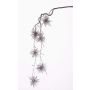 Fausse branche d'hamamélis ZENDAYA, fleurs, givré, brun, 110cm