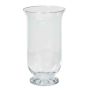 Bougeoir en verre LEA OCEAN, transparent, 40cm, Ø22cm