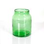 Verre recyclé pour bougies QUINN EARTH, transparent-vert, 30cm, Ø21cm