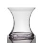 Vase en verre en forme de sablier LIZET, transparent, 15cm, Ø15cm