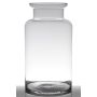 Vase en verre KARIN EARTH, transparent, 55cm, Ø26cm