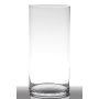 Vase en verre SANYA EARTH, cylindre, transparent, 40cm, Ø19cm