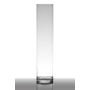Vase en verre SANYA EARTH, cylindre, transparent, 40cm, Ø9cm