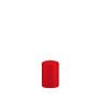 Bougie pilier MAEVA, rouge, 8cm, Ø5cm, 18h - Made in Germany