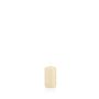 Bougie pilier MAEVA, crème, 10cm, Ø5cm, 23h - Made in Germany