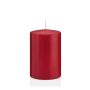 Bougie pilier MAEVA, rouge foncé, 15cm, Ø10cm, 113h - Made in Germany