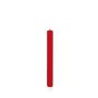Bougie chandelier TARALEA, rouge, 25cm, Ø2,3cm, 14h - Made in Germany