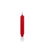 Bougie de table ARIETTA, rouge, 16,4cm, Ø2,8cm, 6h - Made in Germany