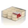 Lot de 18 bougies à réchaud KENNY, crème, 1,8cm, Ø3,8cm, 4h