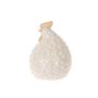 Figurine en forme de poule ARKAS en céramique, gris-blanc, 14,5x13,5x20cm