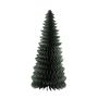 Grand sapin de Noël en papier TOFA, vert foncé, 160 cm