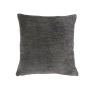 Coussin en toile KALUA, gris foncé, 45x45cm