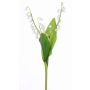 Muguet artificiel SORAYA, blanc, 35cm, Ø1cm
