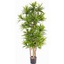 Dracaena Reflexa artificiel JEMIMA, troncs naturels, vert, 120cm