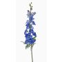 Pied d'alouette en tissu ANDRIANA, bleu, 90cm, Ø10cm