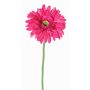 Gerbera en tissu HELLI, fuchsia, 65cm, Ø12cm