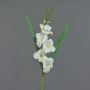Glaïeul artificiel ELEA, blanc, 85cm, Ø3-10cm