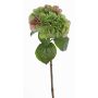 Hortensia artificiel CHIDORI, vert-rose, 60cm, Ø18cm