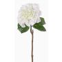 Hortensia artificiel CHIDORI, blanc-vert, 60cm, Ø18cm
