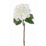 Hortensia artificiel CHIDORI, blanc-vert, 60cm, Ø20cm