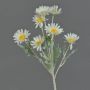 Marguerite artificielle LEONIA, blanc, 60cm, Ø5cm