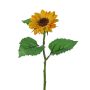 Faux tournesol CELLY, jaune, 35cm, Ø8cm