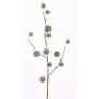 Ail ornemental artificiel EMRAH, vert-gris, 80cm, Ø3-4,5cm