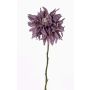 Dahlia artificiel SMILA, violet, 55cm, Ø12cm
