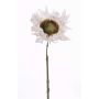 Faux tournesol JANIKA, blanc, 60cm, Ø13cm