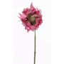 Faux tournesol JANIKA, rose, 60cm, Ø13cm