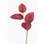 Branche de pommier artificielle DAVID, rouge, 40cm